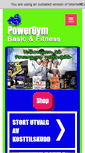 Mobile Screenshot of powergym.no