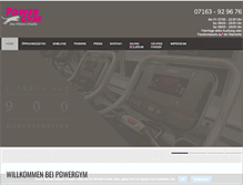 Tablet Screenshot of powergym.de