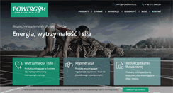 Desktop Screenshot of powergym.pl